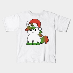 Christmas Unicorn Kids T-Shirt